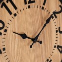 Zegar ścienny drewniany loftowy ABBAS 35 cm