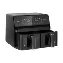 Frytkownica beztłuszczowa TEESA AIR FRYER DUAL POT XXL 8L 2700W
