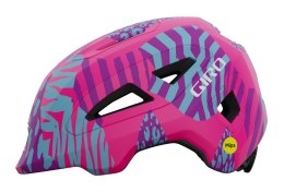Kask dziecięcy GIRO SCAMP MIPS II matte pink animal roz. XS (45-49 cm) (NEW 2025)