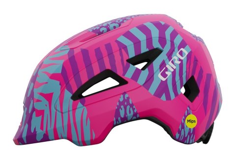Kask dziecięcy GIRO SCAMP MIPS II matte pink animal roz. XS (45-49 cm) (NEW 2025)