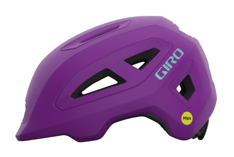 Kask dziecięcy GIRO SCAMP MIPS II matte purple roz. XS (45-49 cm) (NEW 2025)
