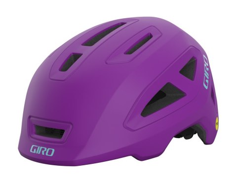 Kask dziecięcy GIRO SCAMP MIPS II matte purple roz. XS (45-49 cm) (NEW 2025)