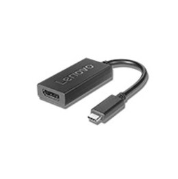 Lenovo 4X90Q93303 adapter kablowy 0,2 m USB Type-C DisplayPort Czarny