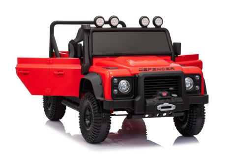 Pojazd Land Rover Defender 110 SVX Concept Czerwony