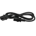 Qoltec Kabel zasilający do UPS | IEC C13/C14 | 3x1.0mm² | 1.5m