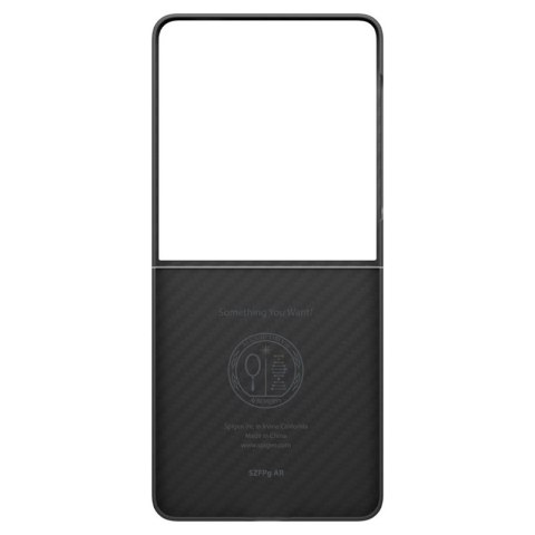 Spigen Airskin Aramid - Etui do Samsung Galaxy Z Flip 7 (Black)