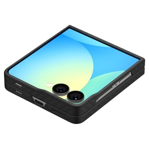 Spigen Airskin Aramid - Etui do Samsung Galaxy Z Flip 7 (Black)