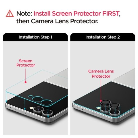 Spigen GLAS.TR EZ Fit HD 2-Pack - Szkło hartowane do Samsung Galaxy Z Flip 7