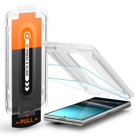 Spigen GLAS.TR EZ Fit Pro HD 2-Pack - Szkło hartowane do Samsung Galaxy Z Fold 7 (2 szt)