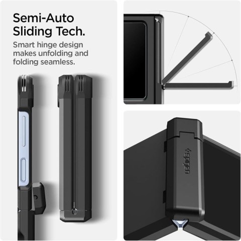 Spigen Tough Armor Pro Mag MagSafe - Etui do Samsung Galaxy Z Flip 6 / 7 FE (Black)
