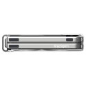 Spigen Ultra Hybrid Pro Mag MagSafe - Etui do Samsung Galaxy Z Flip 7 (Clear/White)