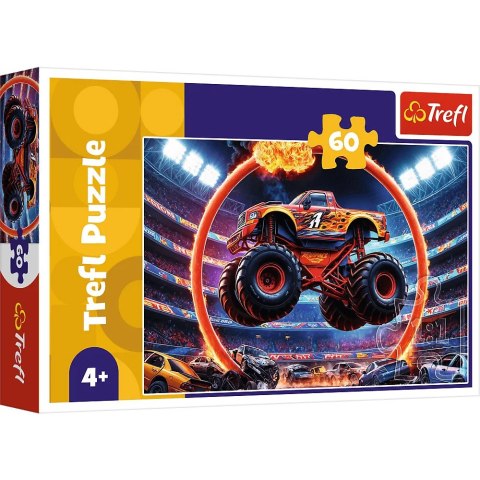Trefl: Puzzle 60el. - Monster truck