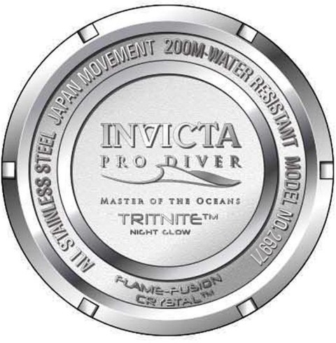 ZEGAREK MĘSKI INVICTA PRO DIVER 26971 - WODOSZCZELNOŚĆ 200m, koperta 40mm