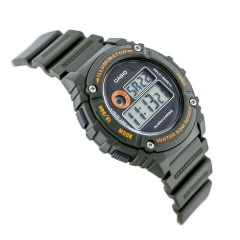 Zegarek Męski Casio W-216H-3B + BOX