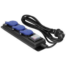 LISTWA ZASILAJĄCA WARSZTATOWA OR-AE-13296/3M (3 GNIAZDA) 3.0 m ORNO