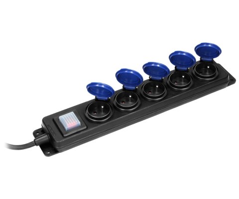 LISTWA ZASILAJĄCA WARSZTATOWA OR-AE-13298/5M (5 GNIAZD) 5.0 m ORNO