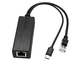 STABILIZATOR NAPIĘCIA 48V/5V POE-802.3AF/AT-1G-USB-C DELTA NETWORK