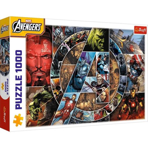 Trefl: Puzzle 1000el. - Avengers: Bohaterowie
