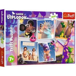 Trefl: Puzzle 200el. - Przygody Smoka Diplodoka