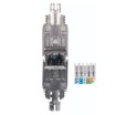 WTYK MODULARNY EKRANOWANY RJ45/FTP6A-HAND/S DELTA NETWORK
