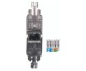 WTYK MODULARNY EKRANOWANY RJ45/FTP7-HAND/S DELTA NETWORK