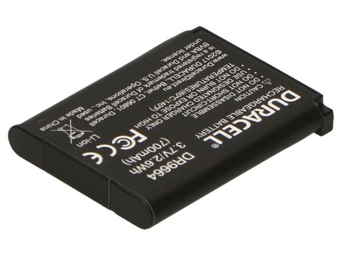Duracell DR9664 bateria do aparatu/kamery Litowo-jonowa (Li-Ion) 700 mAh