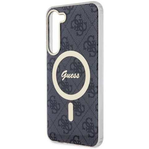 Guess 4G MagSafe - Etui Samsung Galaxy S23 (czarny)