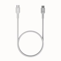 KABEL USB-C / USB-C Greencell PowerStream 120cm PD 100W biały w oplocie
