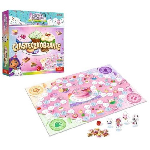 Trefl: Gra - Ciasteczkobranie / Koci Domek Gabi