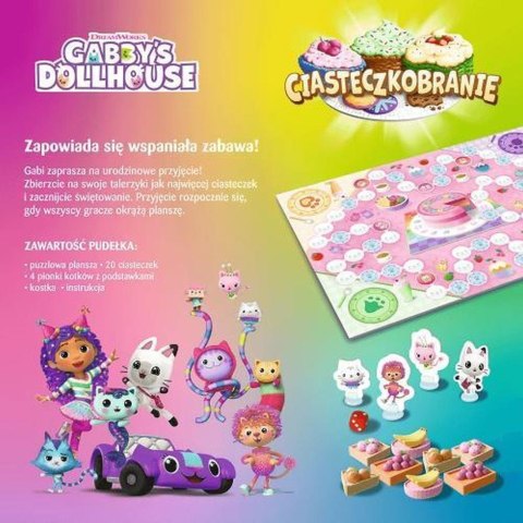 Trefl: Gra - Ciasteczkobranie / Koci Domek Gabi