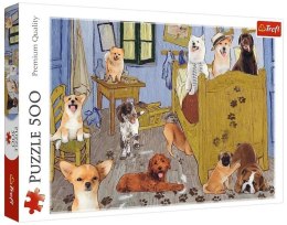 Trefl: Puzzle 500el. - Pokój van Gogha - psia rewolucja