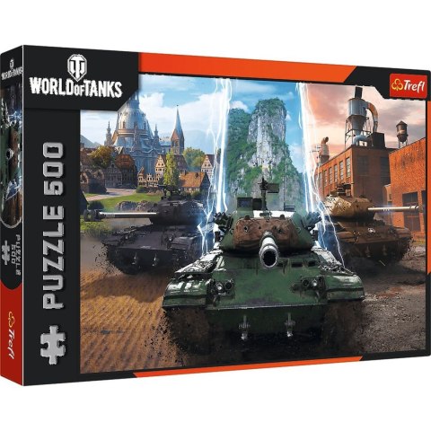Trefl: Puzzle 500el. - World of Tanks: Czas na akcję!