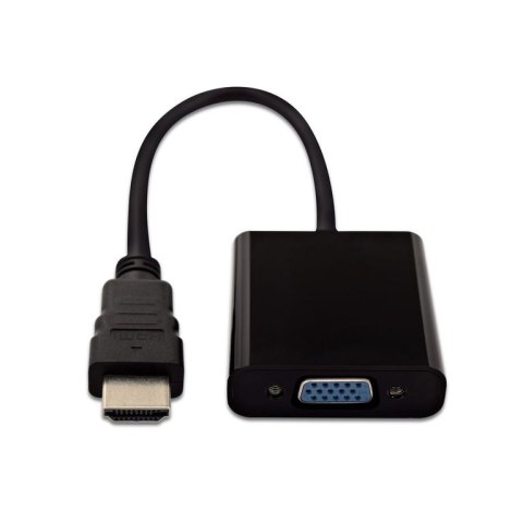 V7 CBLHDAVBLK-1E adapter kablowy 0,1 m HDMI VGA (D-Sub) Czarny