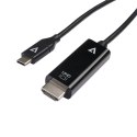 V7 V7UCHDMI-1M adapter kablowy USB Type-C 3.2 Gen 1 HDMI Czarny