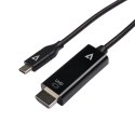 V7 V7UCHDMI-1M adapter kablowy USB Type-C 3.2 Gen 1 HDMI Czarny