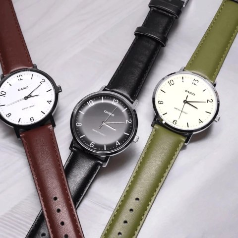 ZEGAREK MĘSKI CASIO MTP-VT03L-1B + BOX