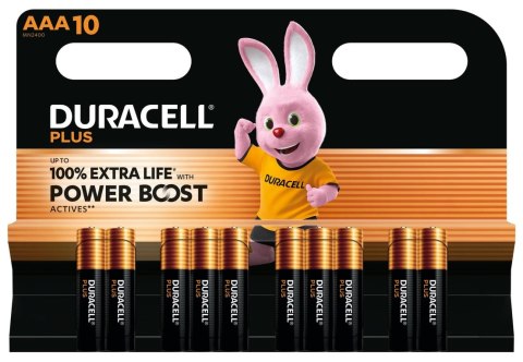 Duracell Plus Jednorazowa bateria AAA Alkaliczny