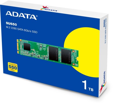 Dysk SSD Adata SU650 Ultimate 1TB M.2 2280 TLC 3D SATA