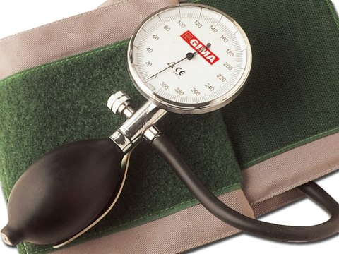 GIMA SIRIO Ciśnieniomierz zegarowy, mankiet zapinany na rzep, skala 0-300 mmHg