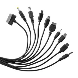 Kabel uniwersalny USB do ładowania GSM(10 typów)