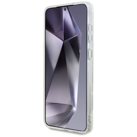 Karl Lagerfeld Button Choupette Head Printed Logo MagSafe - Etui Samsung Galaxy S25 Edge (biały)