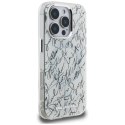 Karl Lagerfeld IML Karl Script Pattern MagSafe - Etui iPhone 16 Pro Max (biały)