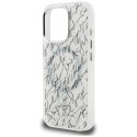 Karl Lagerfeld IML Karl Script Pattern MagSafe - Etui iPhone 16 Pro (biały)