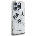 Karl Lagerfeld IML Sketched Graphic - Etui iPhone 16 Pro Max (przezroczysty)