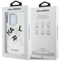 Karl Lagerfeld IML Sketched Graphic - Etui iPhone 16 Pro Max (przezroczysty)