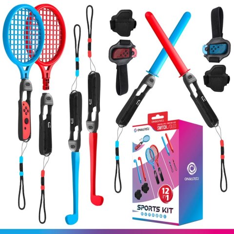 Oniverse Pack de 12 accessoires pour Nintendo Switch Uchwyt akcji