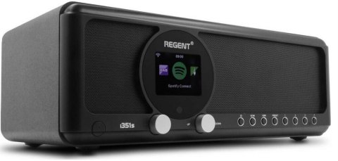 Radio internetowe Ferguson REGENT i351s Czarne - WIFI/DAB+/FM/USB/BT/Spotify