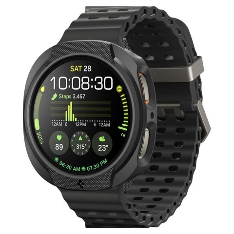 Spigen Liquid Air - Obudowa do Samsung Galaxy Watch 8 44 mm (Matte Black)
