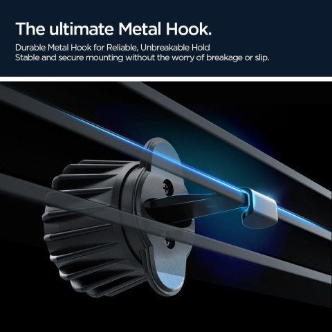 Spigen MFT13 Magnetic Dashboard & Vent Car Mount - Magnetyczny uchwyt samochodowy MagSafe (Czarny)