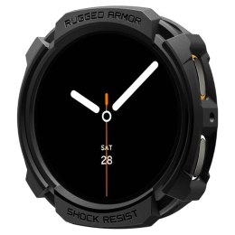 Spigen Rugged Armor - Obudowa do Samsung Galaxy Watch 8 44 mm (Matte Black)